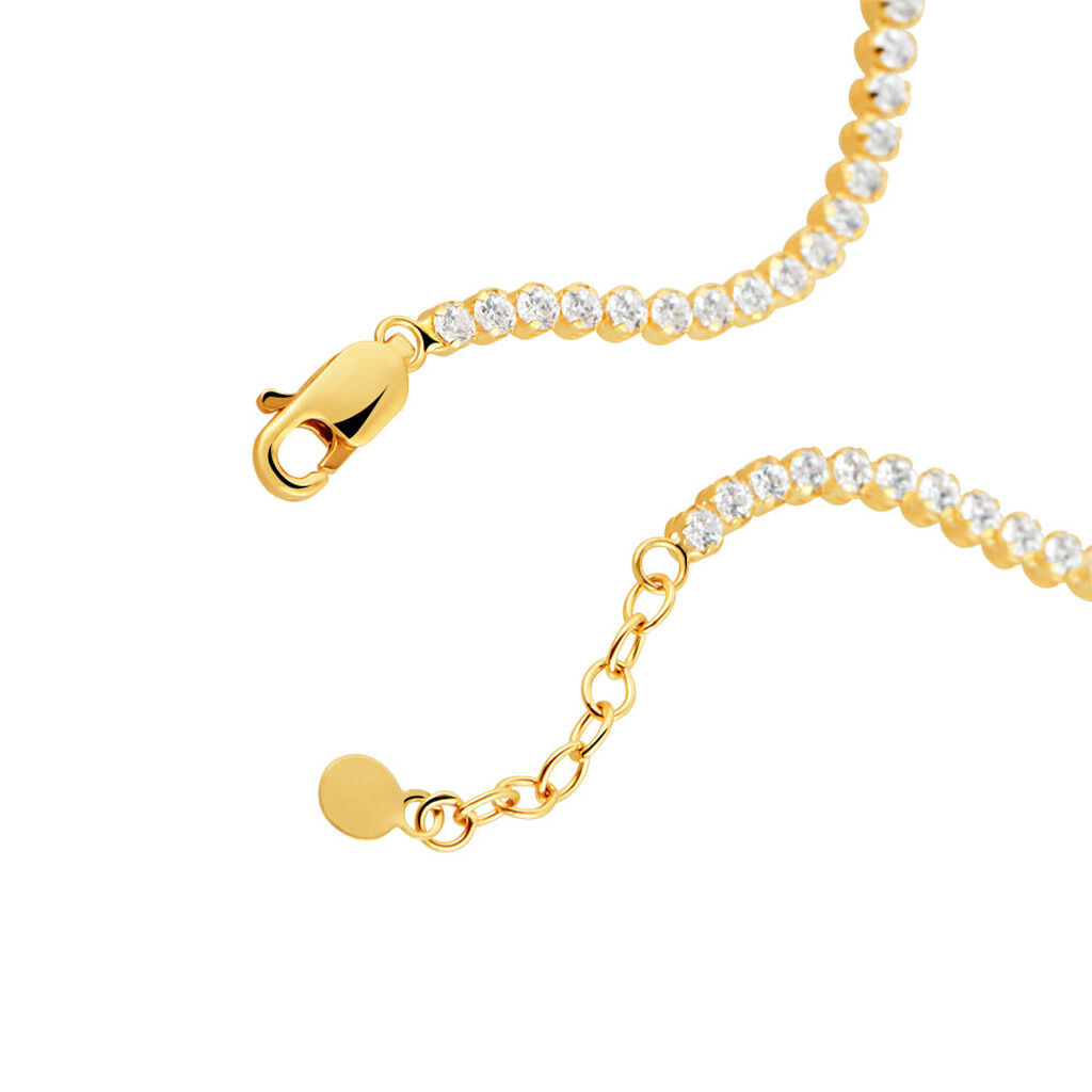 Bracciale Tennis Claire Oro Giallo Cubic Zirconia - Bracciali Tennis Donna | Stroili