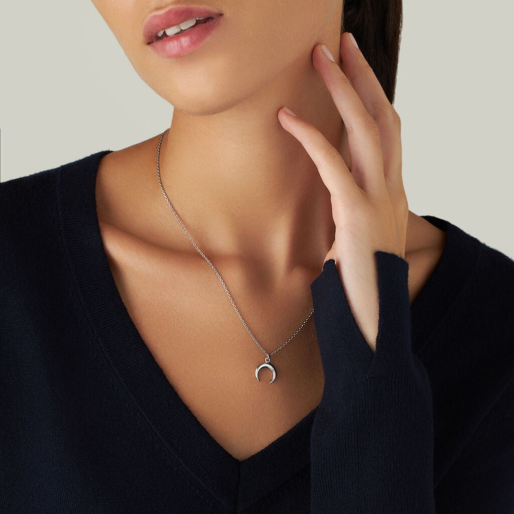 Collana Silver Collection Argento Rodiato