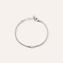 Bracciale Tennis Romantic Shine Metallo Cristallo