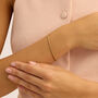 Bracciale Catena Radiance Acciaio Dorato