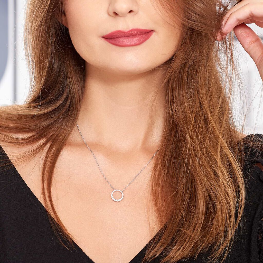 Collana Silver Shine Argento Rodiato Cubic Zirconia - Collane Donna | Stroili
