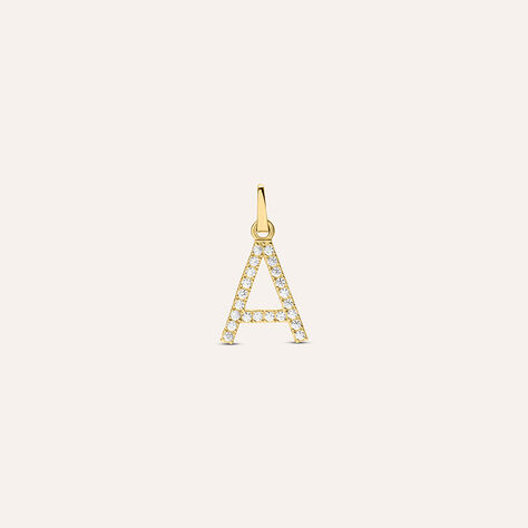 Pendente Poème Oro Giallo Cubic Zirconia - Ciondoli Donna | Stroili