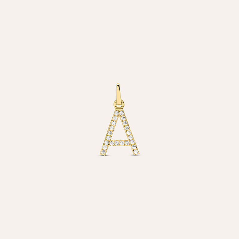 Pendente Poème Oro Giallo Cubic Zirconia - Ciondoli Donna | Stroili
