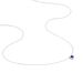 Collana Punto Luce Elizabeth Crown Oro Bianco Zaffiro Diamante - Collane Punto Luce Donna | Stroili