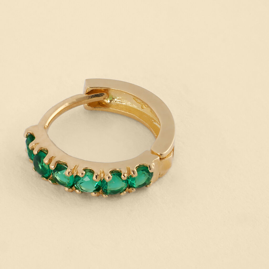 Orecchini A Cerchio Toujours Oro Giallo Cubic Zirconia - Orecchini a Cerchio Donna | Stroili