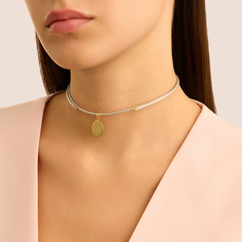 Pendente Love Beats Argento Dorato