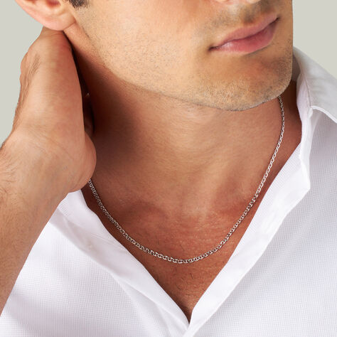 Catena Gentleman Argento Rodiato - Collane Catena Uomo | Stroili