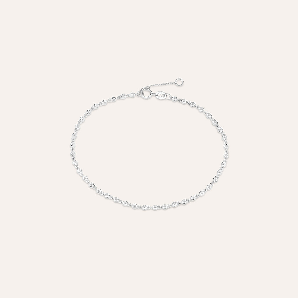 Bracciale Tennis Claire Oro Bianco Cubic Zirconia - Bracciali Tennis Donna | Stroili