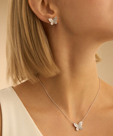 Orecchini Pendenti Silver Moments Argento Rodiato Cubic Zirconia