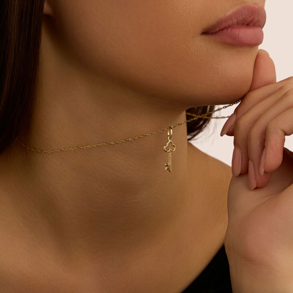 Pendente Poème Oro Giallo