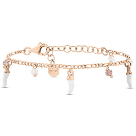 Bracciale Silver Soul Argento Rosa Cristallo - Bracciali Donna | Stroili