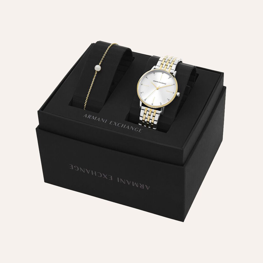 Combo Orologio Al Quarzo Armani Exchange Ax7156set