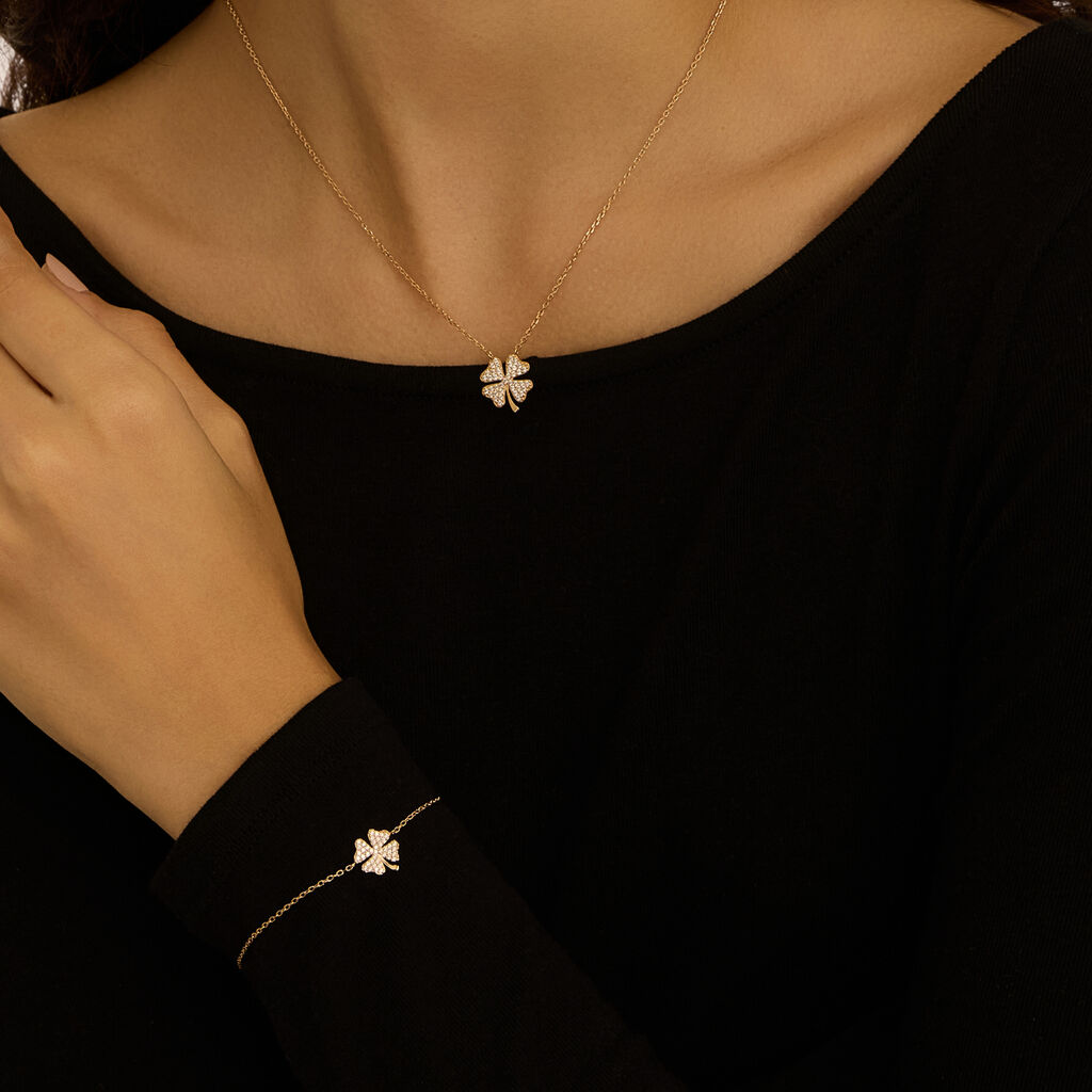 Collana Golden Dream Placcato Oro Giallo Cubic Zirconia - Collane Donna | Stroili