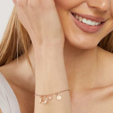Bracciale Silver Collection Argento Rosa Cubic Zirconia - Bracciali Donna | Stroili