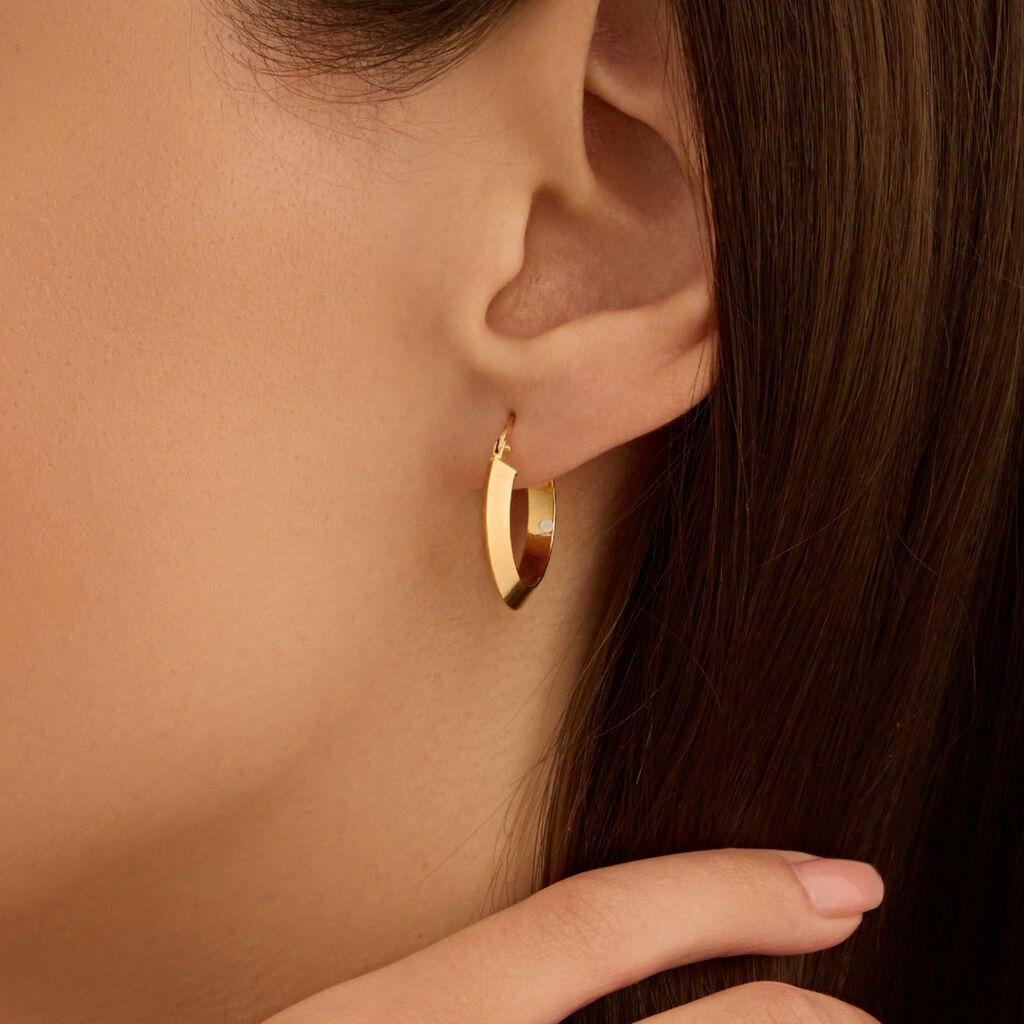 Orecchini A Cerchio Toujours Oro Giallo - Orecchini a Cerchio Donna | Stroili