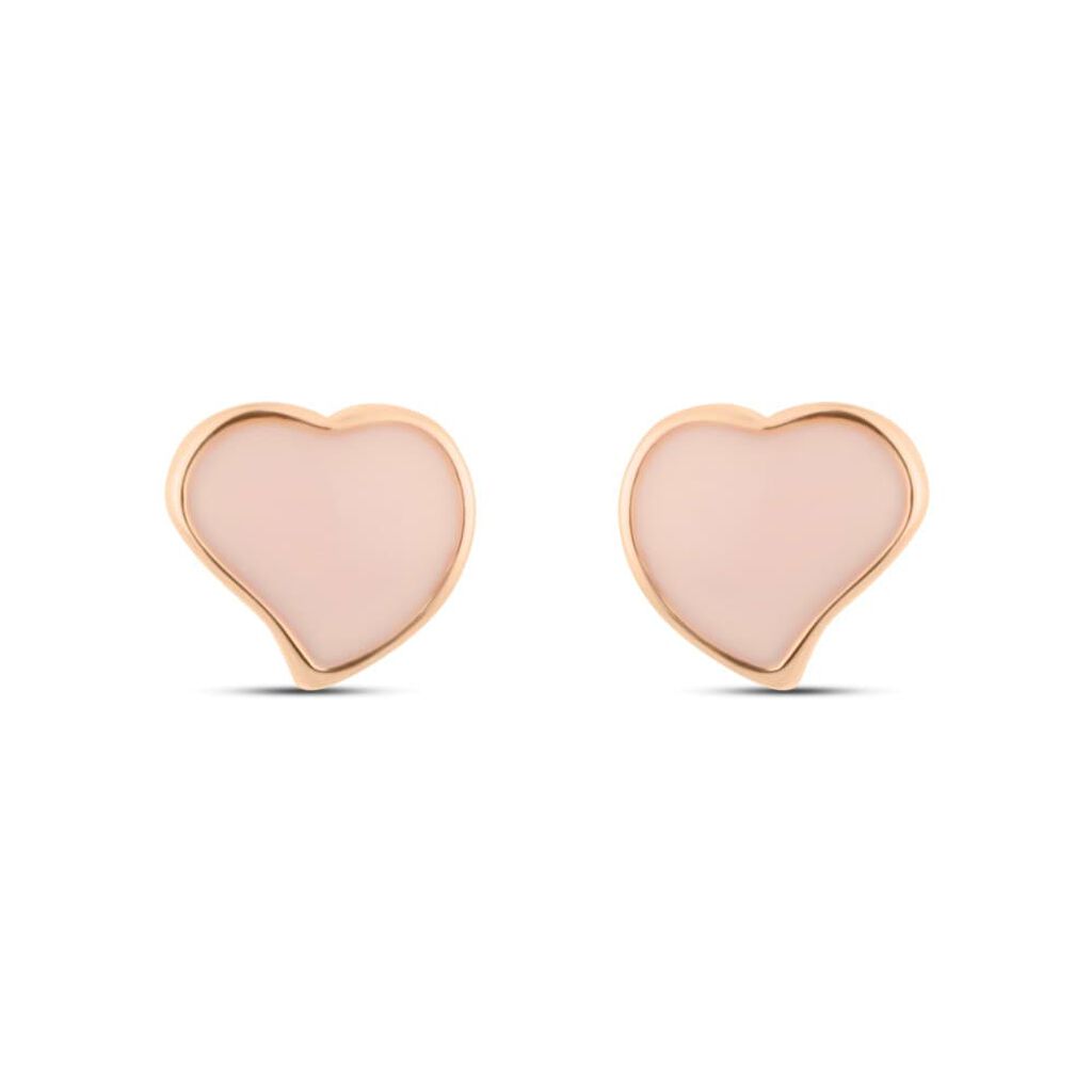 Orecchini Lobo Lady Sweet Acciaio Rosa - Orecchini a Lobo Donna | Stroili