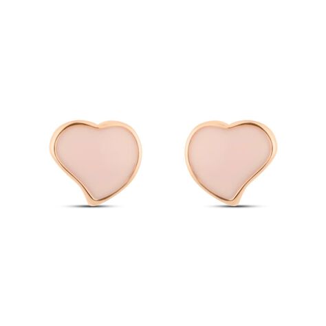 Orecchini Lobo Lady Sweet Acciaio Rosa - Orecchini a Lobo Donna | Stroili