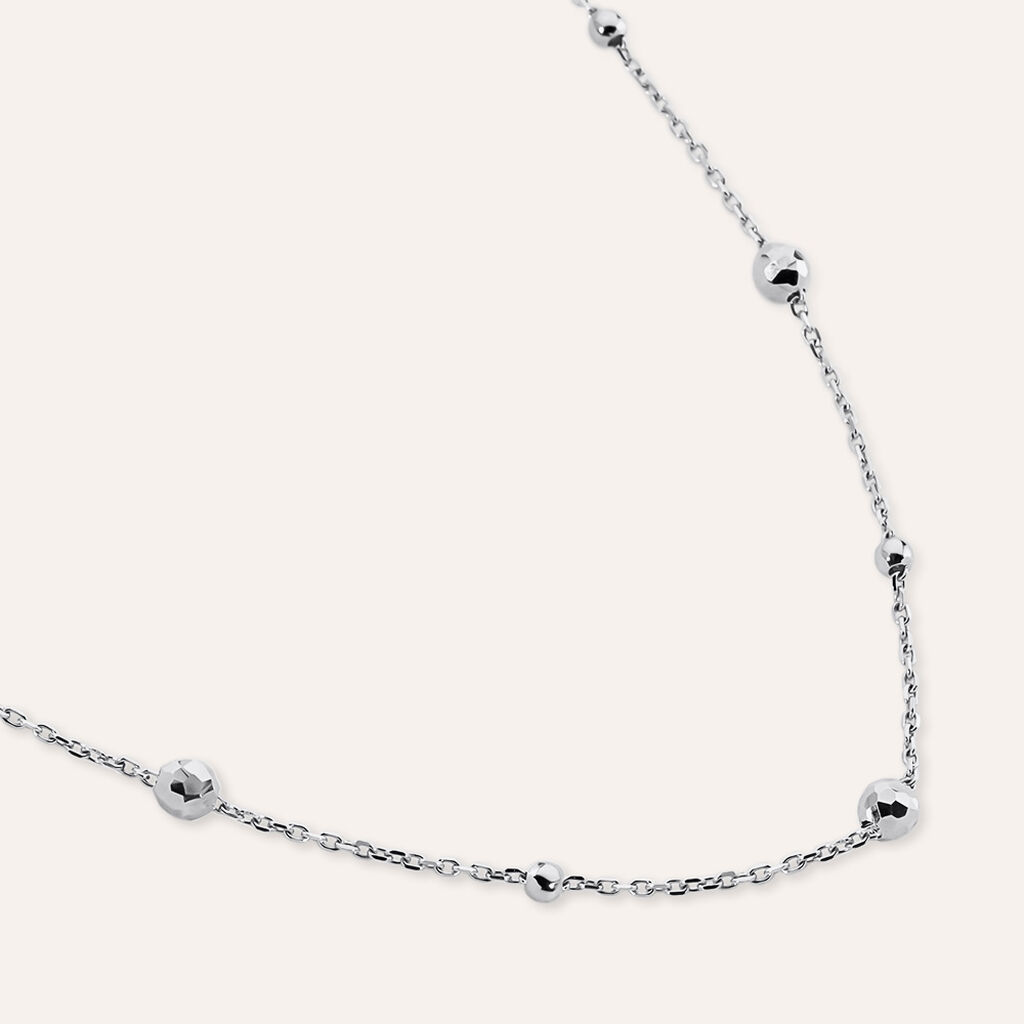 Collana Desideria Argento Nobile Rodiato