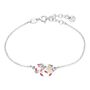 Bracciale in argento con Giac e Gas Gas