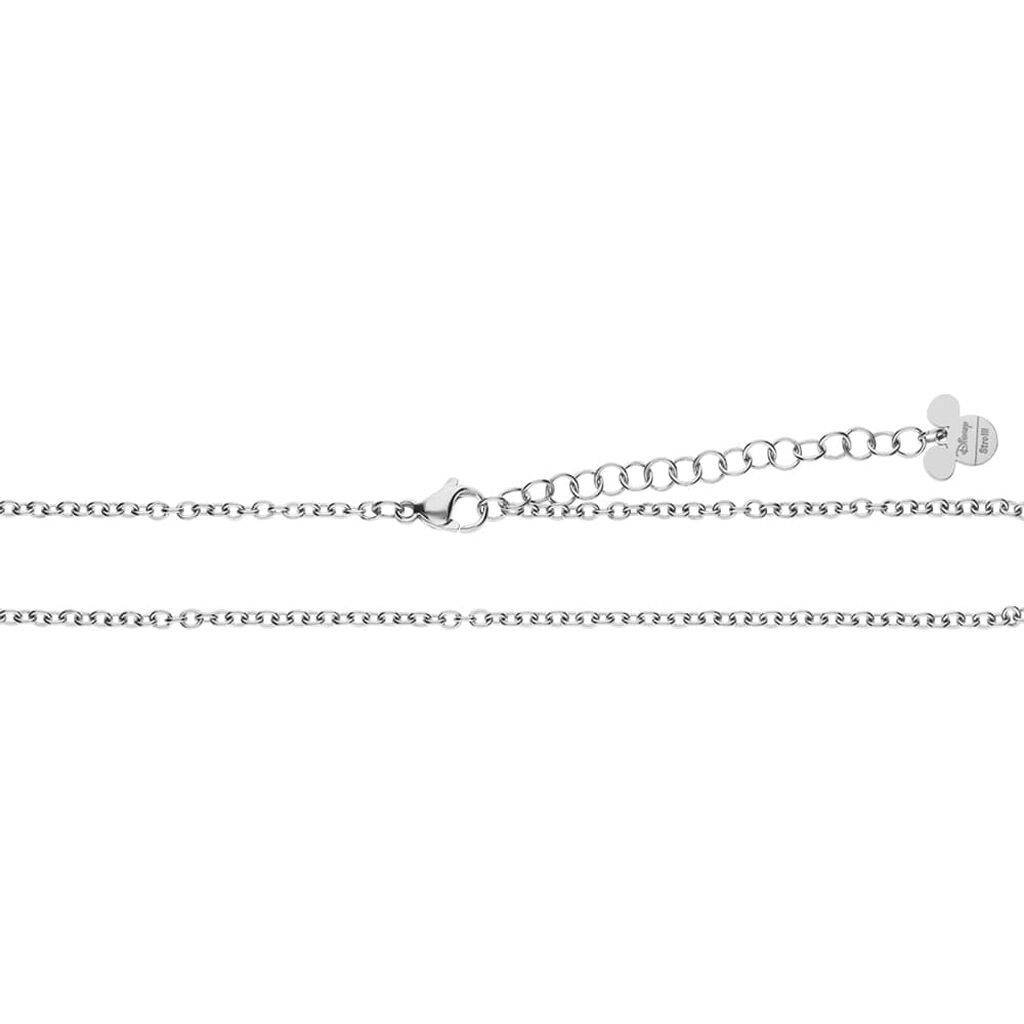Collana Mickey Mouse & Friends Acciaio Cristallo - Collane Donna | Stroili