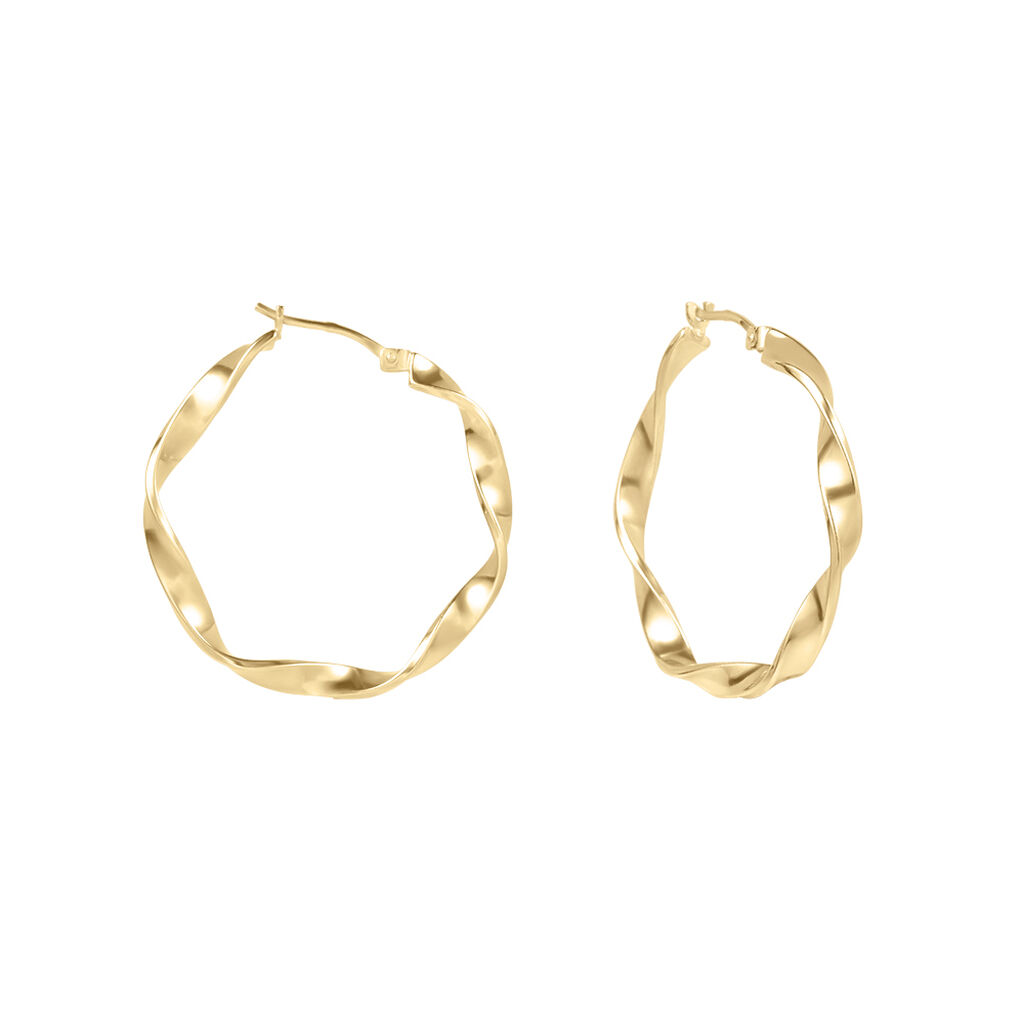 Orecchini A Cerchio Golden Dream Placcato Oro Giallo - Orecchini a Cerchio Donna | Stroili