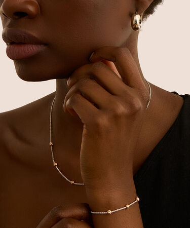 Collana Isabelle Oro Bicolore