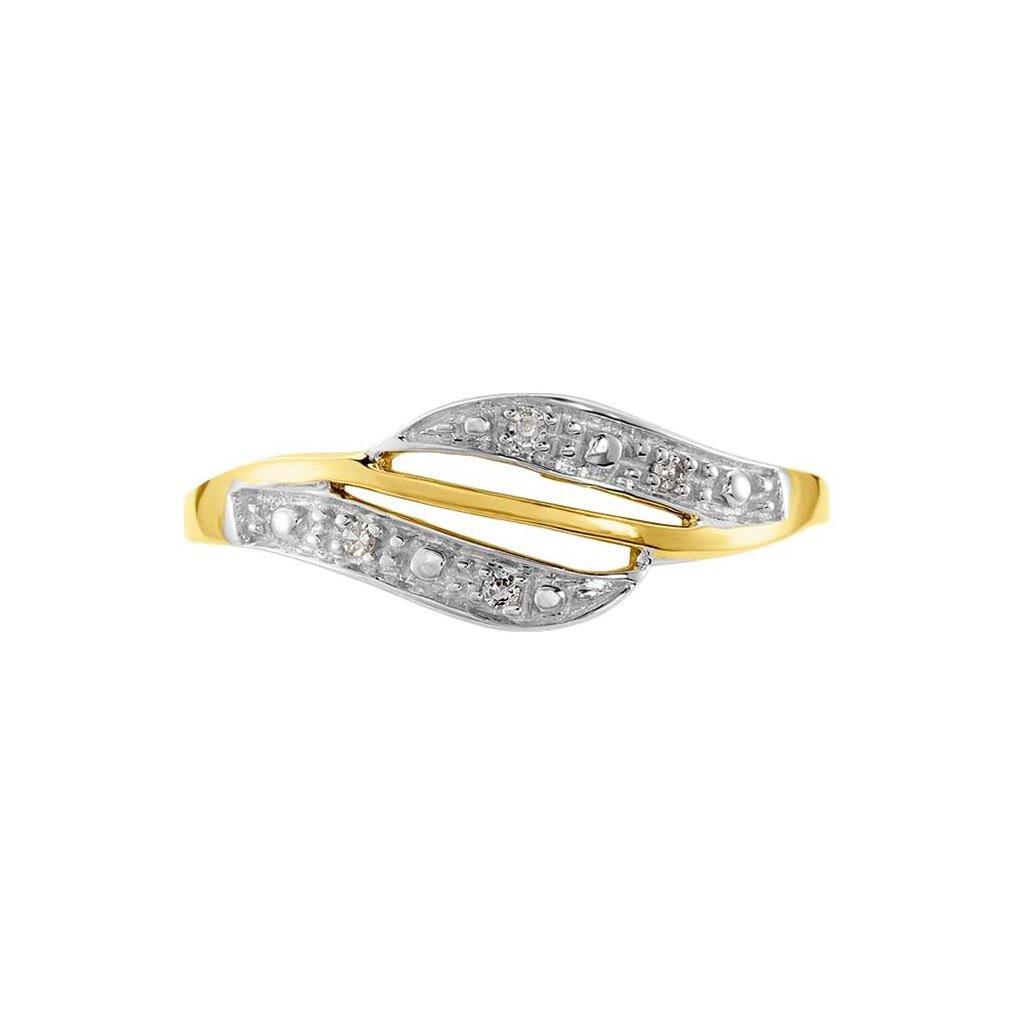 Anello Fascia Sophia Oro Giallo Diamante - Anelli con Pietre Donna | Stroili