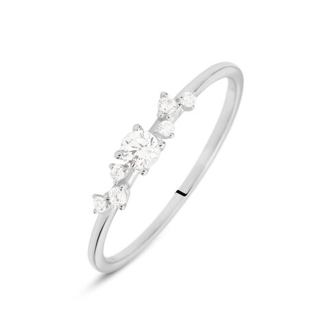 Anello Riviere Claire Oro Bianco Cubic Zirconia - Anelli Riviere Donna | Stroili