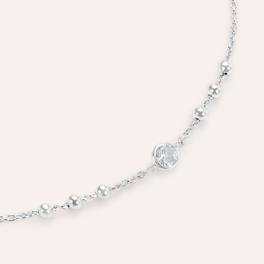 Bracciale Silver Elegance Argento Rodiato Cubic Zirconia - Bracciali Donna | Stroili