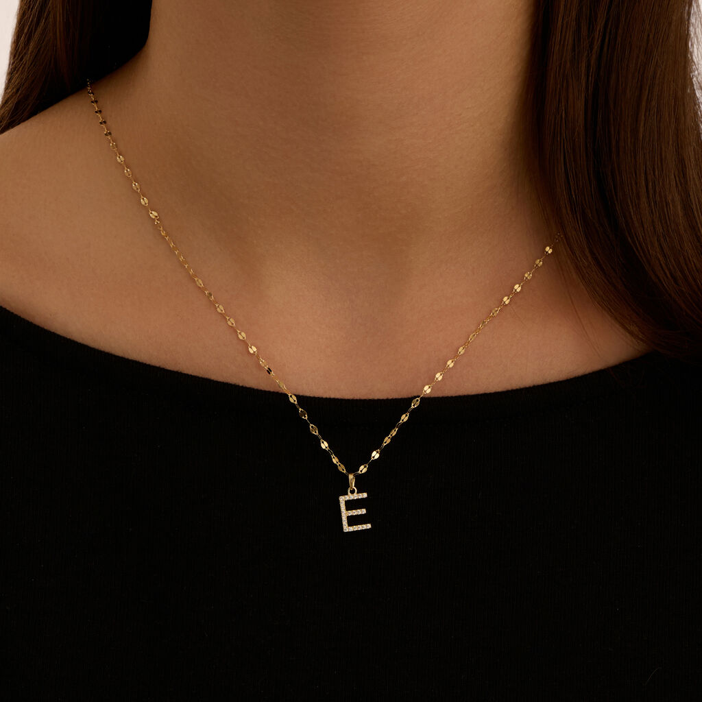 Pendente Poème Oro Giallo Cubic Zirconia