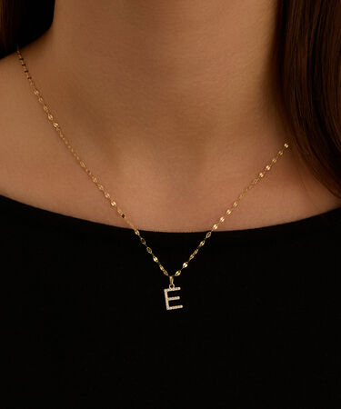 Pendente Po&egrave;me Oro Giallo Cubic Zirconia