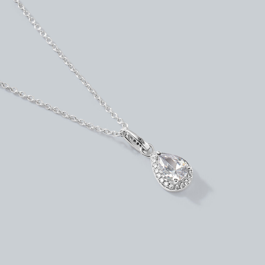Collana Punto Luce Silver Elegance Argento Rodiato Cubic Zirconia - Collane Punto Luce Donna | Stroili
