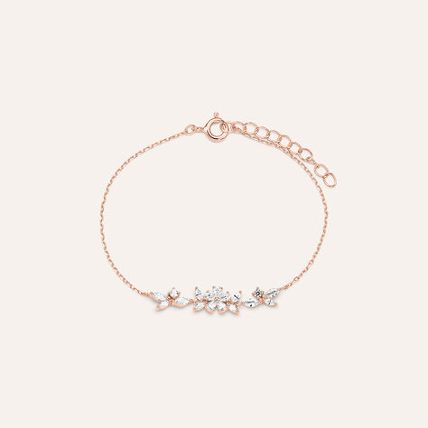 Bracciale Silver Elegance Argento Rosa Cubic Zirconia - Bracciali Donna | Stroili