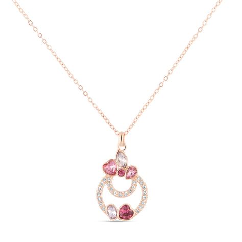 Collana Violet Ottone Rosa Cristallo - Collane Donna | Stroili