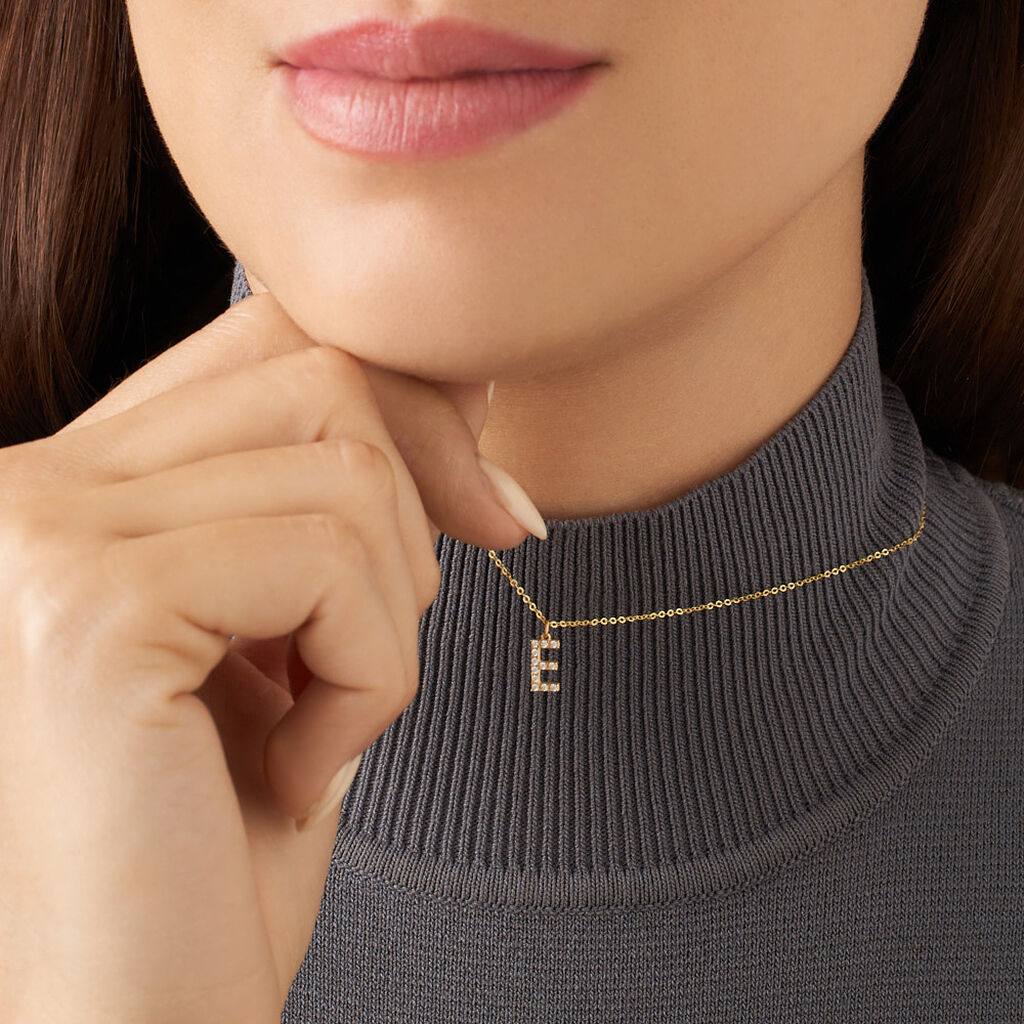 Collana Claire Oro Giallo Cubic Zirconia - Collane Donna | Stroili