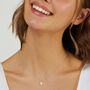 Collana Claire Oro Bianco Cubic Zirconia