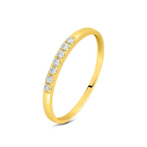 Anello Riviere Claire Oro Giallo Cubic Zirconia - Anelli Riviere Donna | Stroili