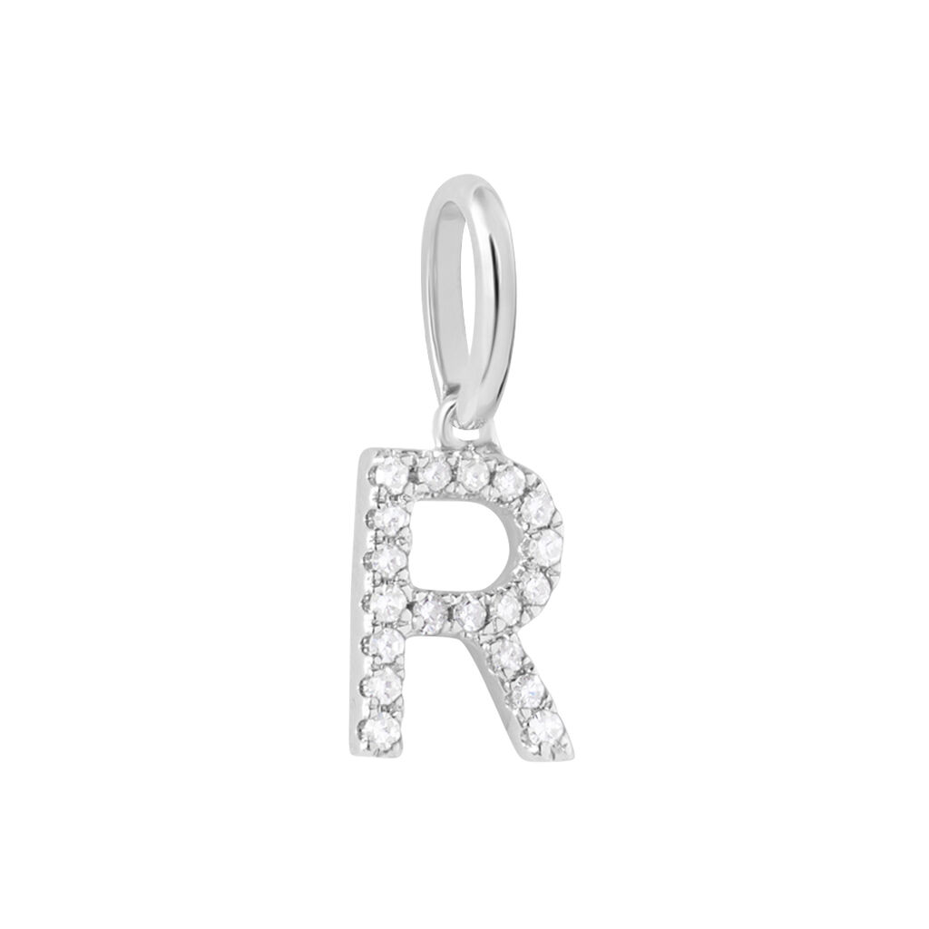 Pendente Sophia Oro Bianco Diamante - Ciondoli Donna | Stroili