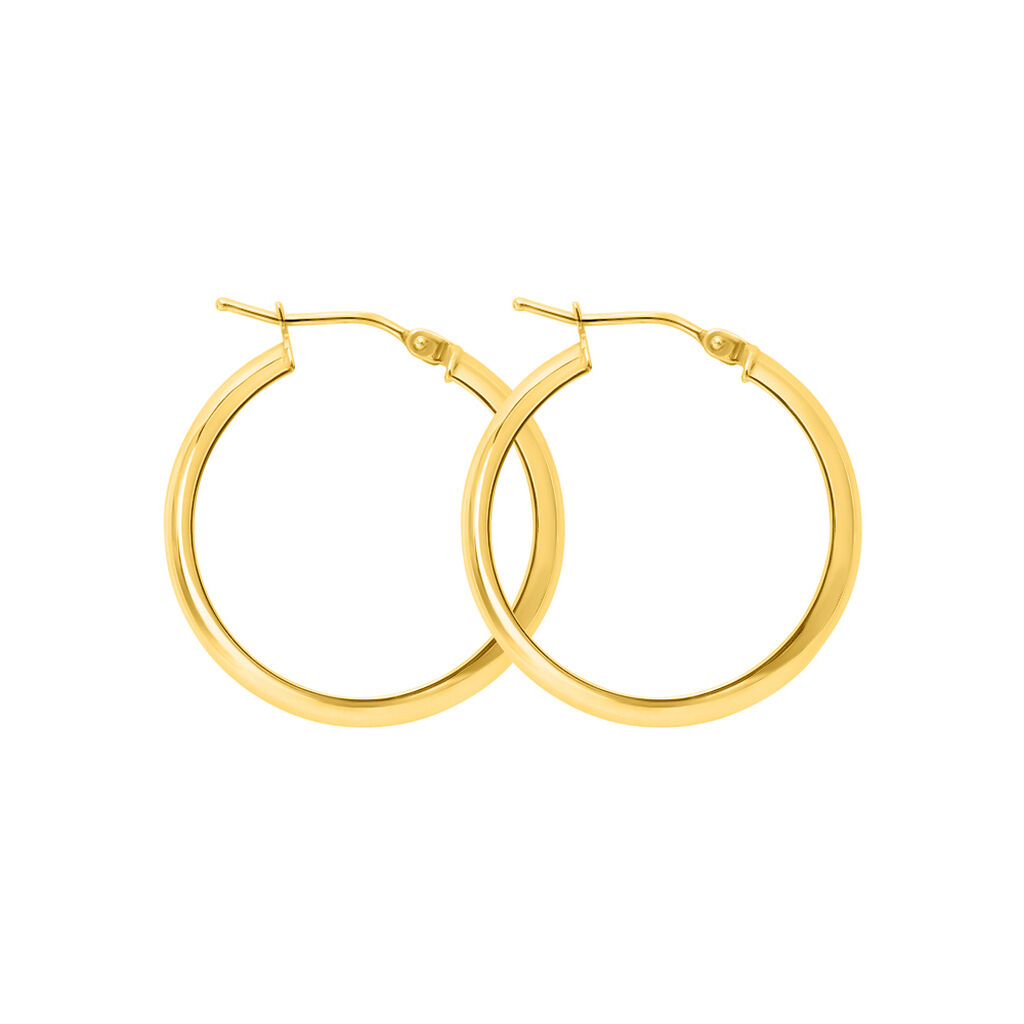 Orecchini A Cerchio Toujours Oro Giallo - Orecchini a Cerchio Donna | Stroili