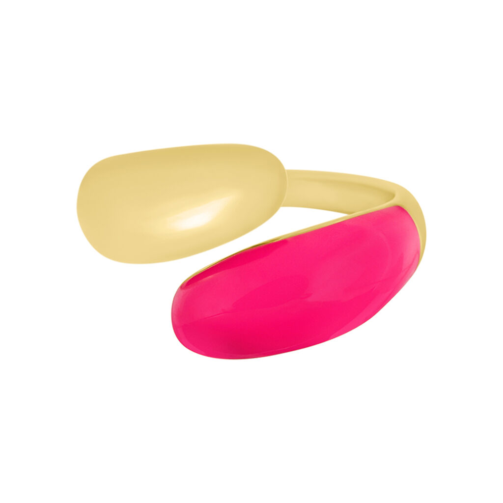 Anello Contrarie Lady Sweet Acciaio Dorato - Anelli Colorati Donna | Stroili