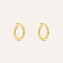 Orecchini A Cerchio Toujours Oro Giallo