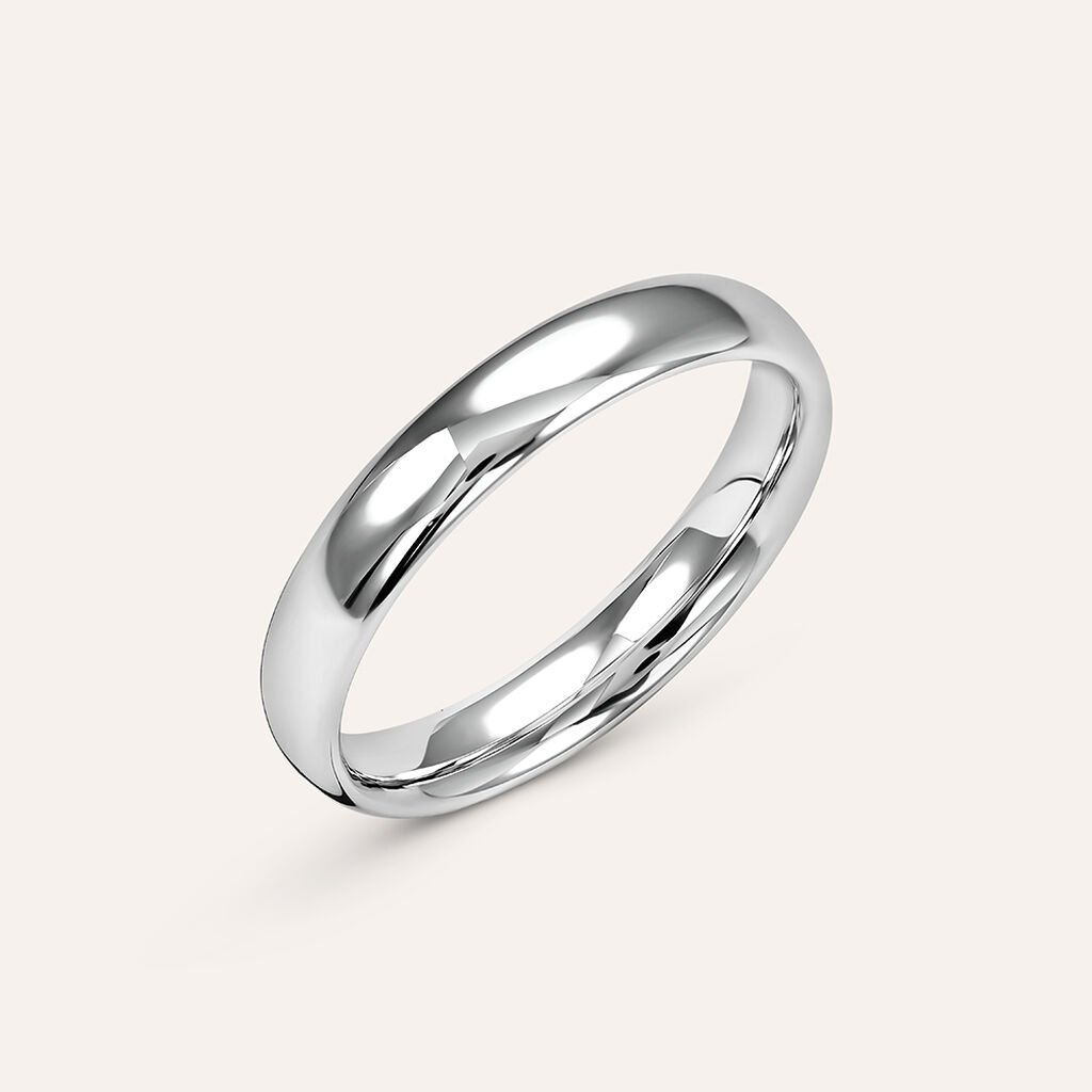 Fede Comoda Leggera 3.5 mm Oro Bianco