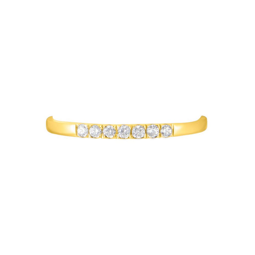 Anello Riviere Claire Oro Giallo Cubic Zirconia - Anelli Riviere Donna | Stroili