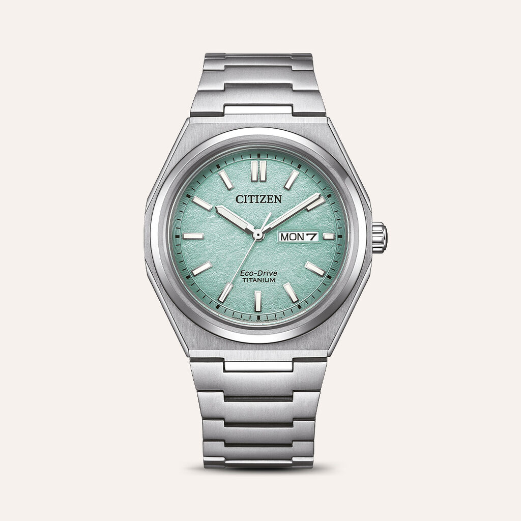 Orologio Eco Drive Citizen Super Titanio Aw0130-85m