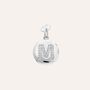 Pendente Love Beats Argento Rodiato Cubic Zirconia