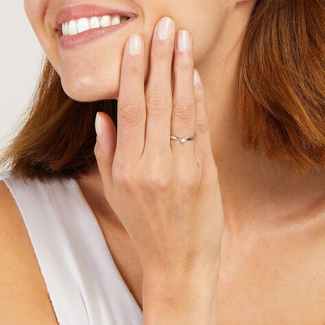 Anello Solitario Diamazing Oro Bianco Diamante - Anelli con Pietre Donna | Stroili