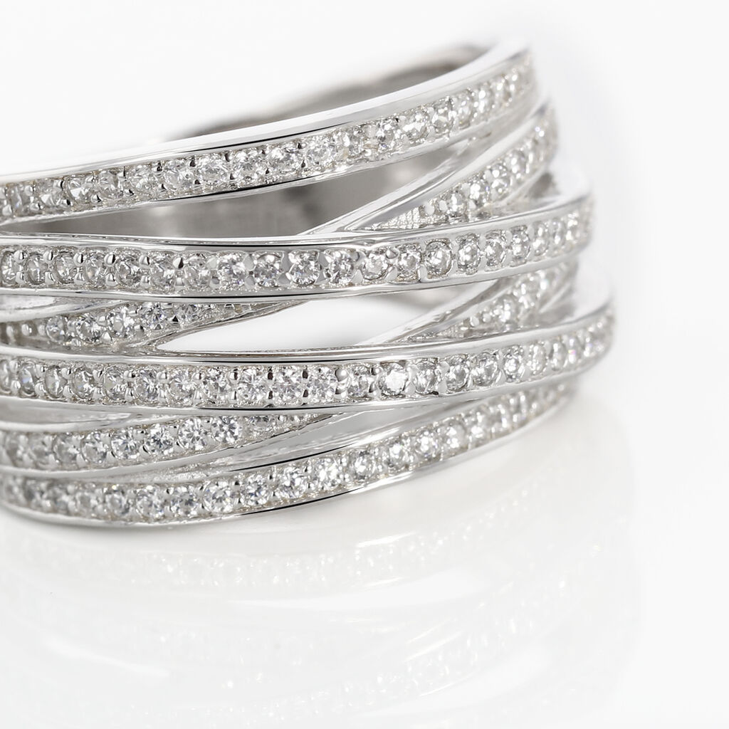 Anello Silver Shine Argento Rodiato Cubic Zirconia - Anelli con Pietre Donna | Stroili