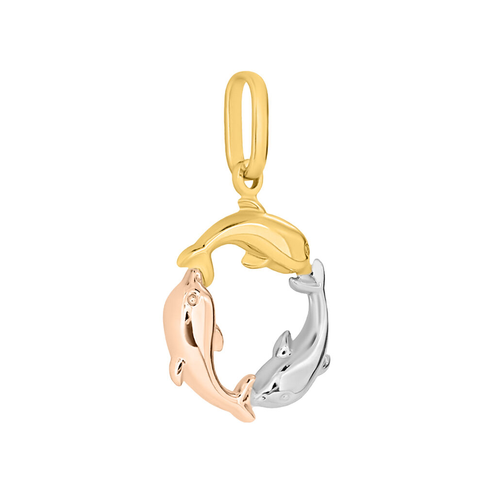 Pendente Jolie Oro Tricolore - Ciondoli Donna | Stroili