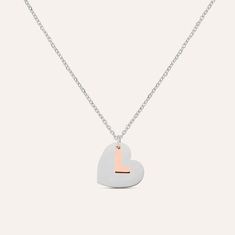 Collana Lady Chic Acciaio Bicolore Bianco / Rosa - Collane Donna | Stroili