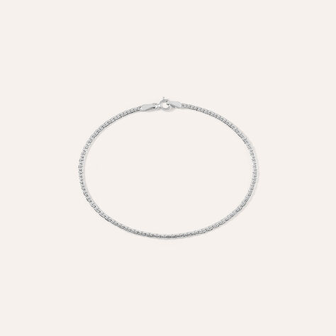 Bracciale Catena Colette Oro Bianco - Bracciali Donna | Stroili